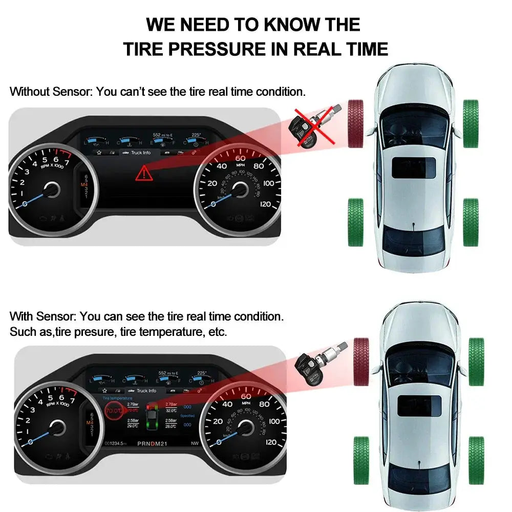 Autel 2in1 MX Sensor TPMS 433MHz 315MHz For TS501 TS508WF
