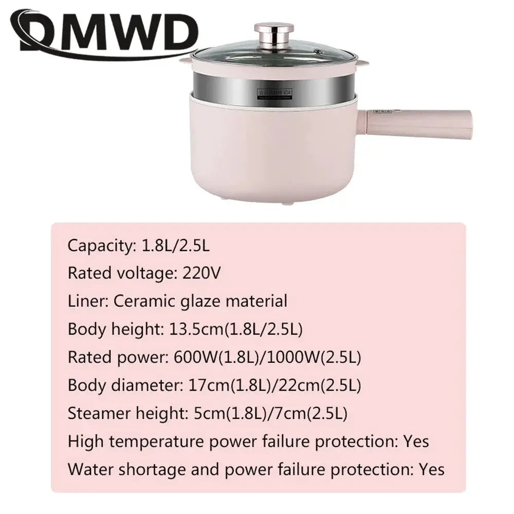 DMWD 1.8L 2.5L Electric Rice Cooker Multifunctional Pot - OurLum.com