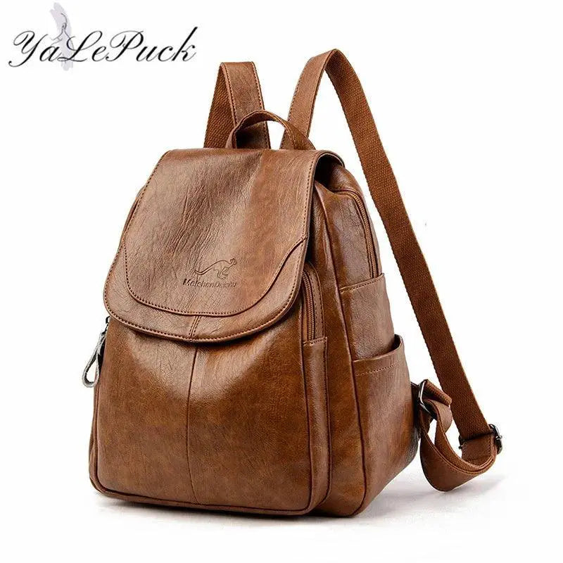 Luxury Brand Women Backpack High Quality Leather Bags