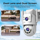 Outdoor PTZ 4K Security Camera With AI