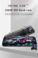 Safer Driving Car Dash Cam With Front And Rear Cam