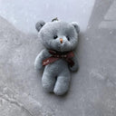 Little Bear Plush Keychain Toy Wedding Gift Keepsake Charm