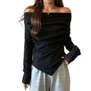Flattering Plus Size Off-Shoulder Top