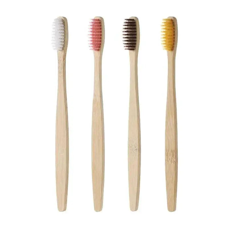 Eco Friendly Bamboo Toothbrush Set for Gentle Oral Care