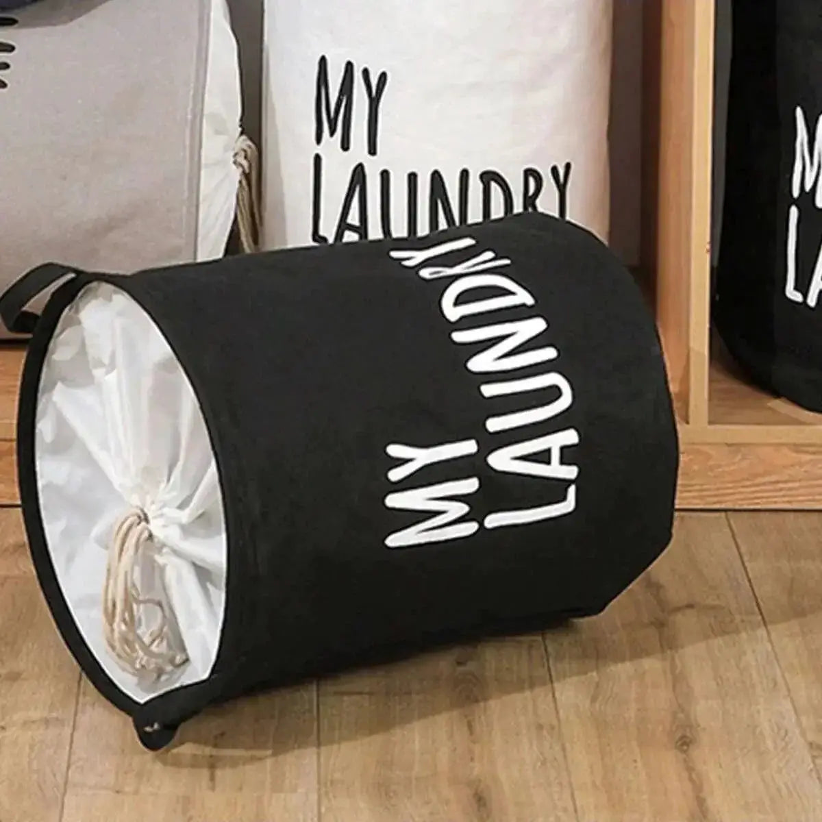 Foldable Oxford Cloth Laundry Basket Waterproof Storage