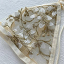 Lace Bralette Set: Elegant Backless Wireless Support Lingerie