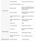 ABIR X6 Robot Vacuum Cleaner with 6000PA Suction