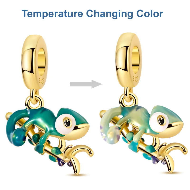 Golden Series Charm Bead Sterling