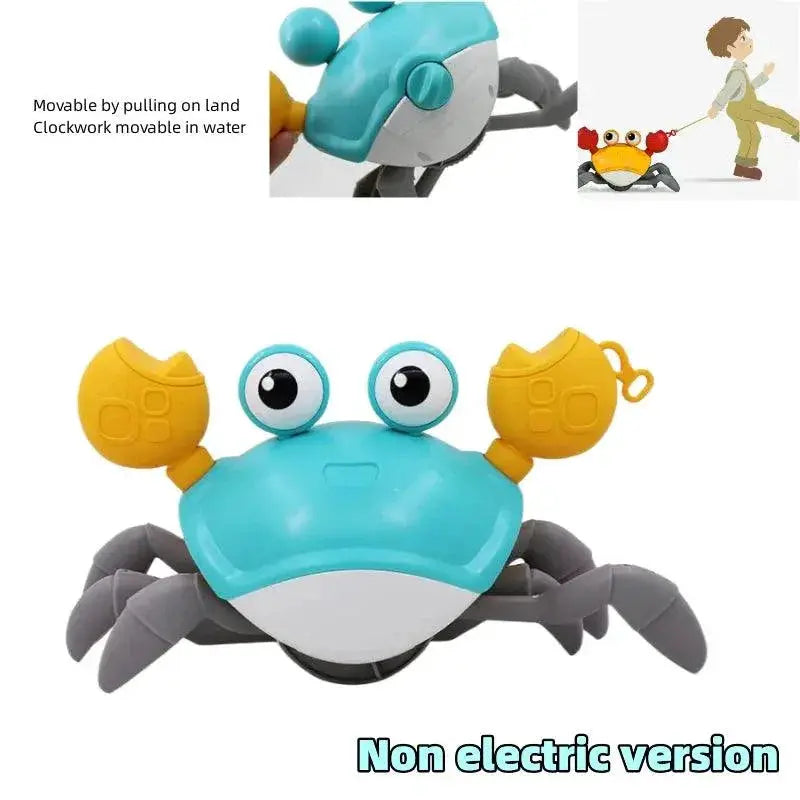 Crawling Escape Crab Interactive Electric Luminous Music Toy