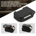 Wall-Mounted Battery Storage Rack for Makita Bosch Milwaukee Tools