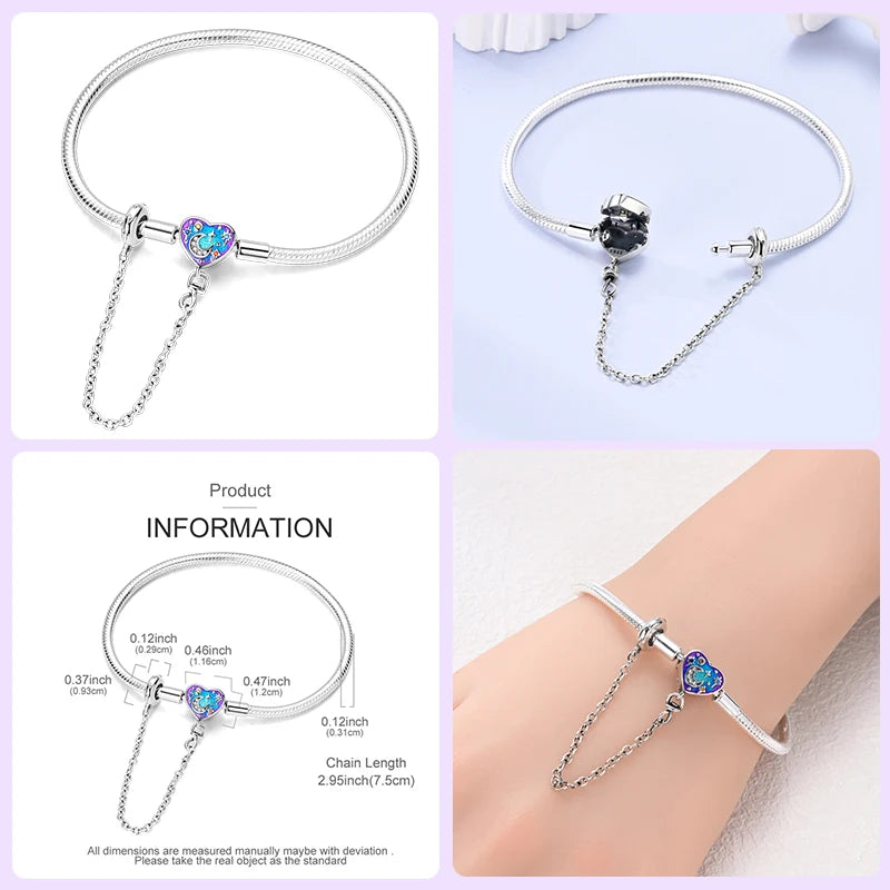 Sterling Silver Heart Shaped Series
