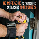 Magnetic Wrist Strap - Heavy Duty Screw Nail Grip