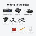 4K Dash Cam With GPS For Night Vision