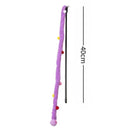 Feather Cat Teaser Wand: Interactive Caterpillar Toy for Cats