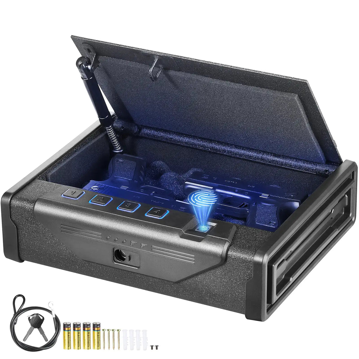 SucceBuy Steel Fingerprint Pistol Safe — product image 1