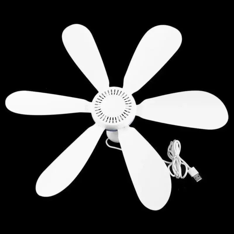 USB Ceiling Fan Portable Silent Cooling Solution Compact