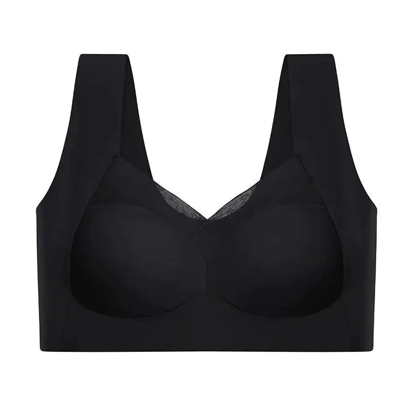 Traceless Summer Ice Silk Bra For Women Support Anti Sag
