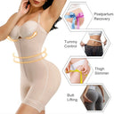 Detachable Straps Full Body Shaper For Tummy Slimming