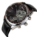 Stylish Watch For Men With Tiger Print