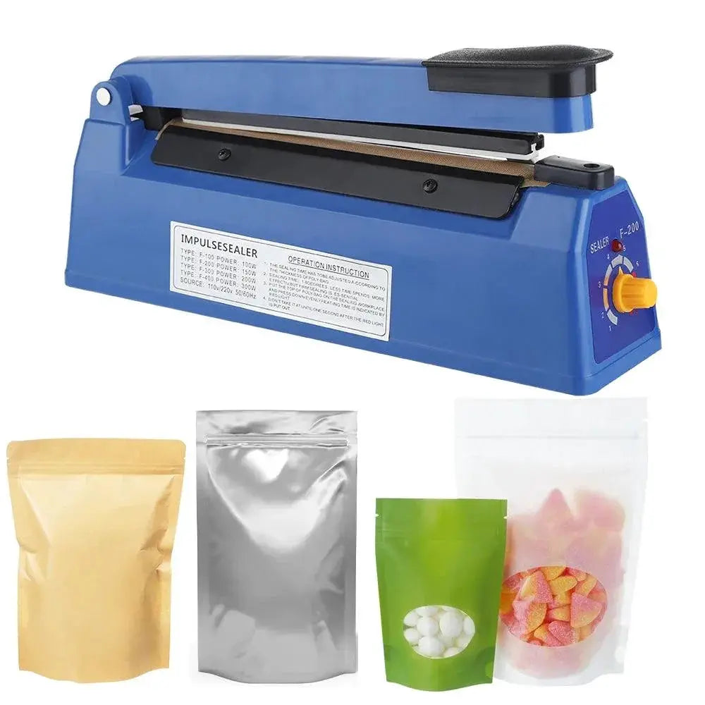 Impulse Sealer Manual Heat Sealer Machine For 8 Inch Bags