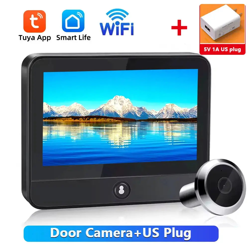 Awapow Tuya Wireless Doorbell Night Vision With Display — product view 8