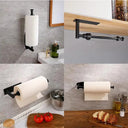 Stainless Steel Paper Towel & Toilet Paper Holder Modern Organizer