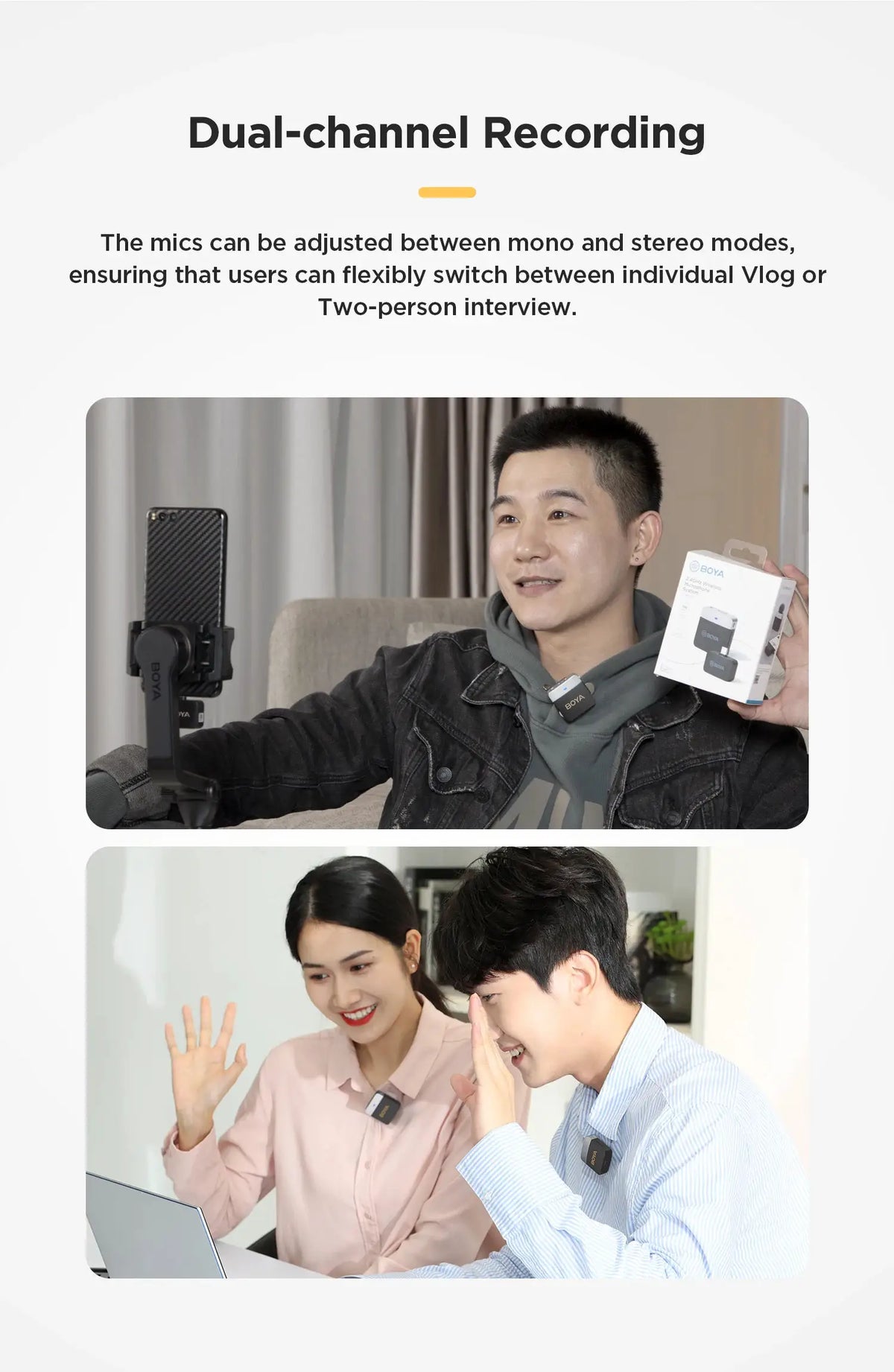 Ultraportable Lavalier Mic for YouTube — product view 16