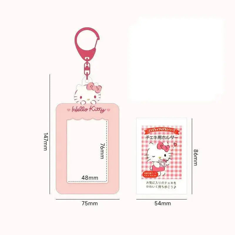 Sanrio Cinnamoroll Cute Card Holder Keychain Pendant