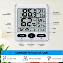 Indoor Digital Thermometer - Live Temp Monitoring