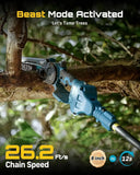 Effortless High Branch Trim Cordless Saw