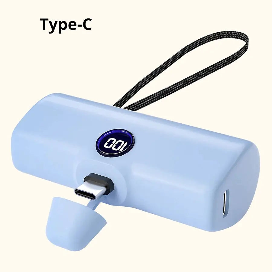 Mini Power Bank - Fast Charge With Led -  product image