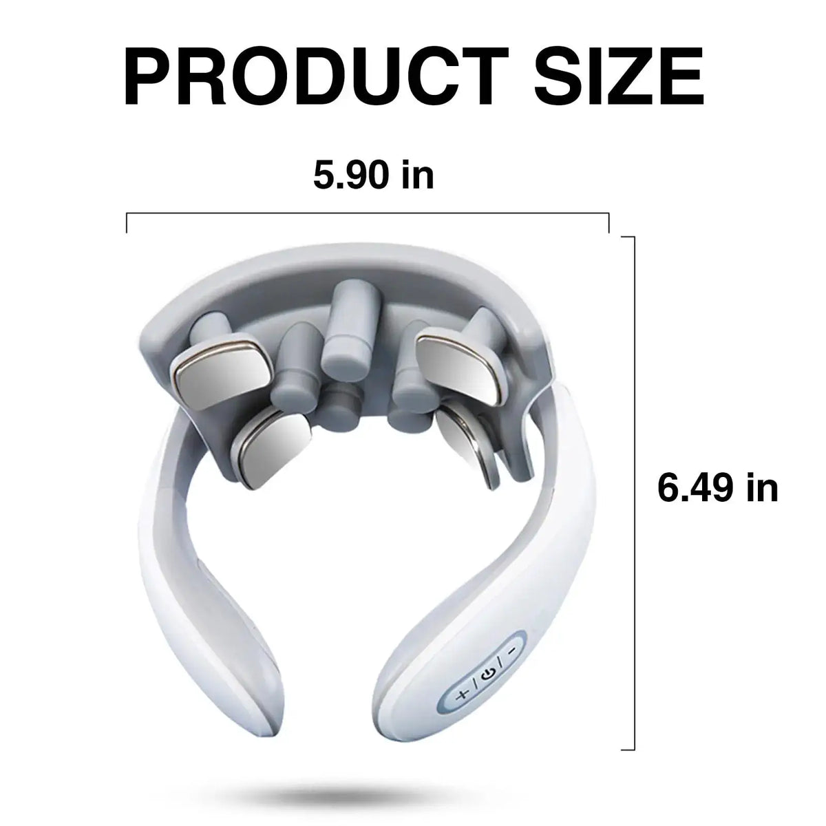Smart Neck Massage Instrument Portable Shoulder Neck Massage Cervical Vertebra Health Care Vibrator Red Light Massage
