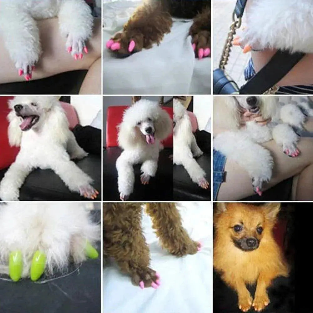 Cat Claw Cover Soft Silicone Paw Protector For Kittens