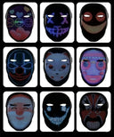 phone Enabled LED Mask For Parties