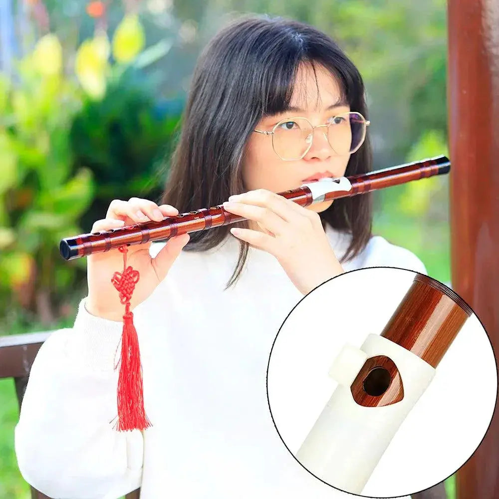 M MBAT Bamboo Flute Dizi Professional Woodwind Instrument