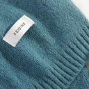 Women's Solid Color Wool Knitted Warm Thickened Scarf Gaiter