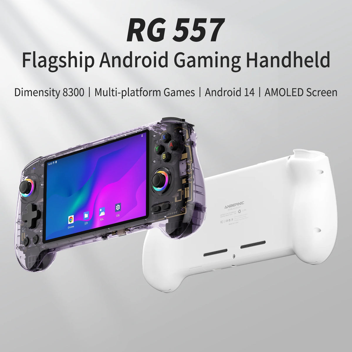 Anbernic Handheld Video Game Console Android Gaming Console " — product view 3