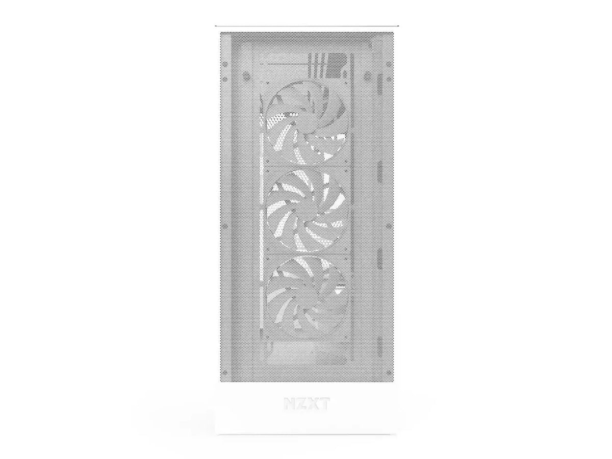 NZXT H7 Flow (2024) Mid-Tower Case - All White-CM-H72FW-01