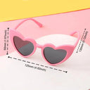 Stylish UV400 Cat Eye Sunglasses for Kids Vintage Frame