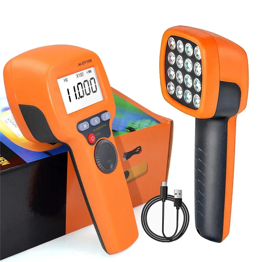 Digital Tachometer, No-Contact Stroboscope Tachometer , RPM — product view 2