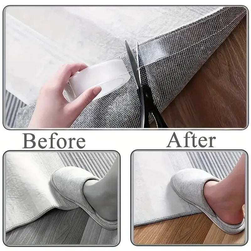Transparent Nano Tape Reusable Double Sided Adhesive