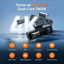 Clear 4K Front Dash Cam for Drivers
