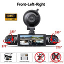Car Dash Cam - Four Camera Night Vision Loop