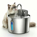 Cordless Stainless Steel Cat Water Fountain