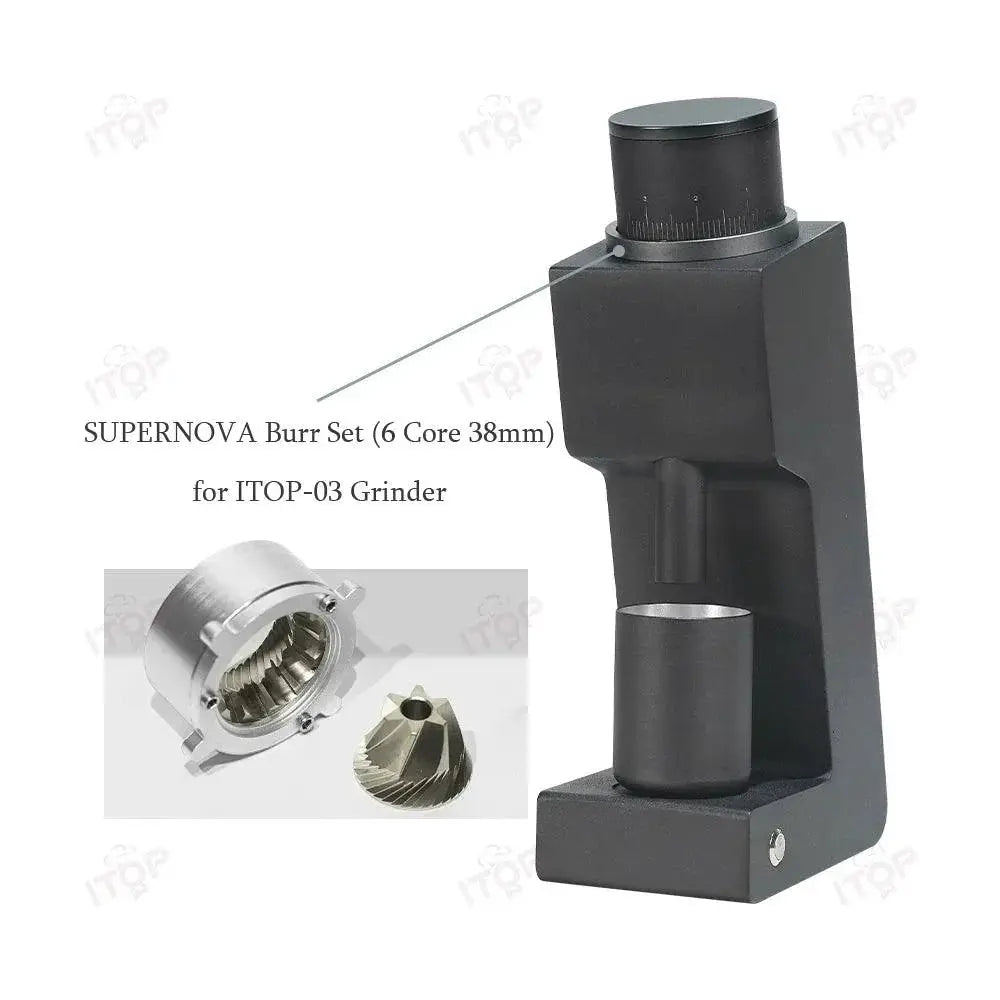 ITOP Electric Coffee Grinder Six Core Burr Grinder — product view 10