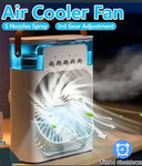 Portable 3 In 1 Fan Air Conditioner Small Air Cooler Humidifier