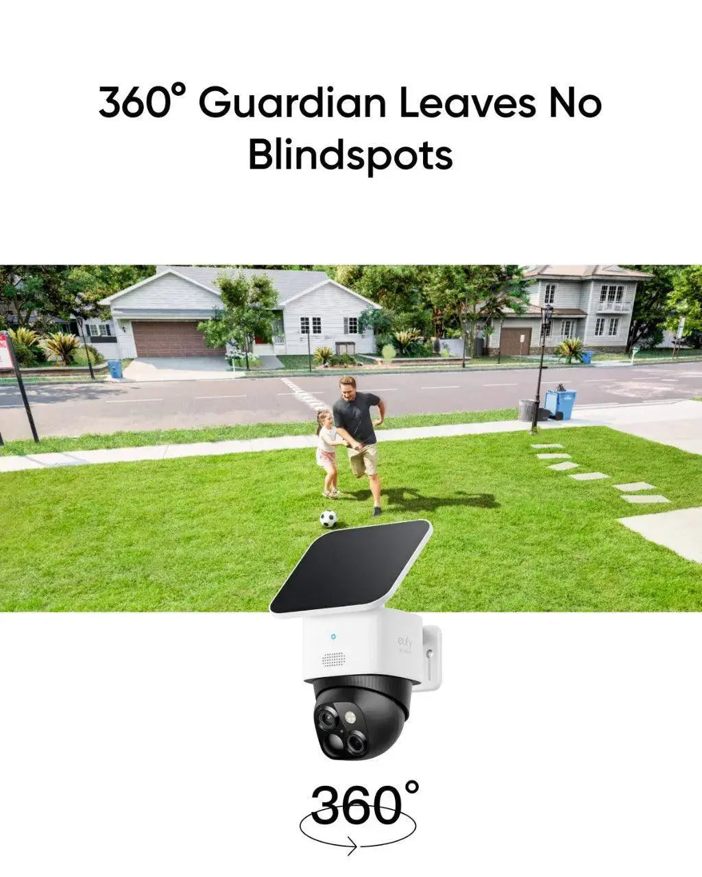 Eufy SoloCam S340 Enhanced 360 Degree Security Camera - OurLum.com