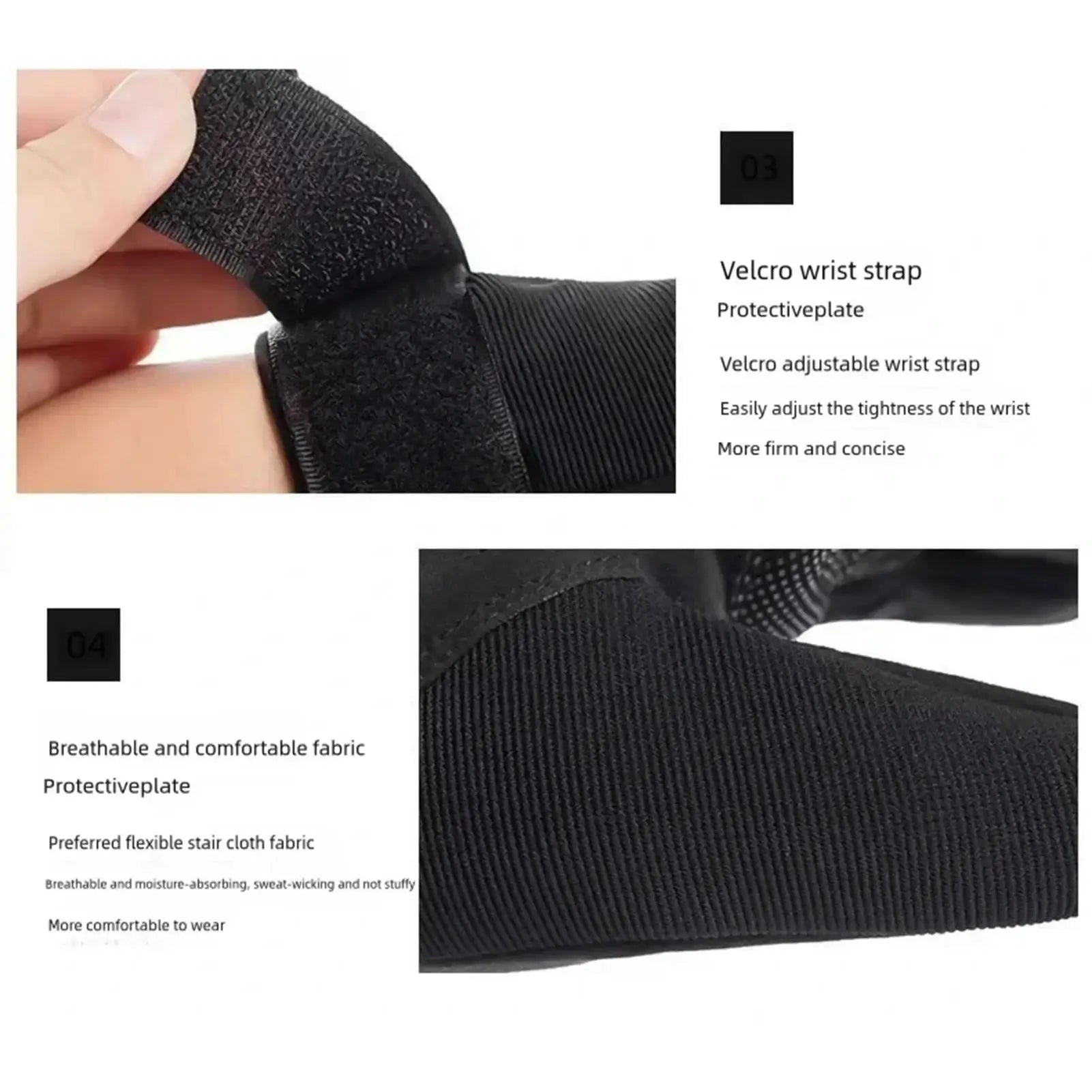 Mountain Bike Racing Gloves Shock Absorbing For Comfort