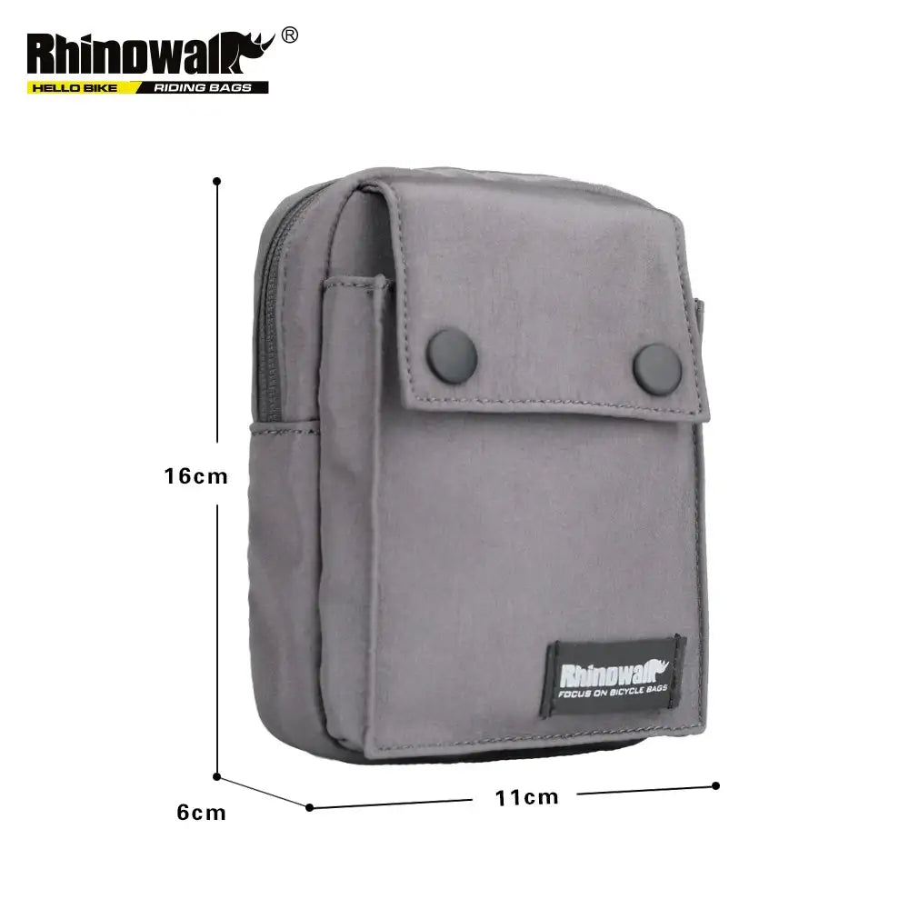 Rhinowalk Bike Handlebar Bicycle Bags Multifunctional Bike Cycling Front Basket Frame Tube Phone Holder Shoulder Bike Bag