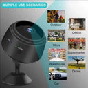 Wireless WiFi Mini 1080P Camera Night Vision Baby Monitor